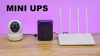 You will never lose WIFI INTERNET with this - DIY UPS for Router Wifi and Camera