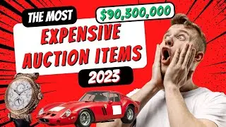Top 14 Most Expensive Auction Items Ever Sold as of 2023