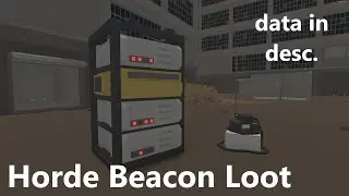 Loot From 25 Distress/Horde Beacons (with data) - Unturned Arid
