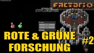Rote und Grüne Forschung | Factorio Space Exploration #2