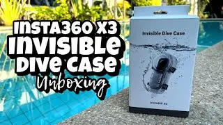 Unboxing my new INSTA360 X3 INVISIBLE DIVE CASE