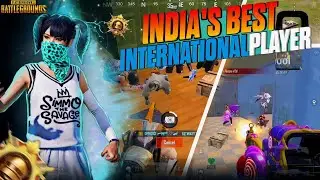 Indian Best Player Doing 1V4 Clutches In International Lobby 🥵 PUBG MOBILE