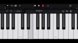 Игра на пианино Гарри Поттер, Harry Potter Garageband, Piano