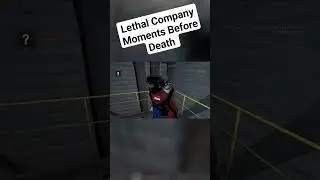 Lethal Company Moments Before Death! #lethalcompany #lethalcompanygame #shorts