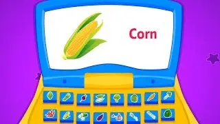 Kids Computer - Learn And Play - Learn | Vegetables | Colors | Shapes | Animals & Birds | Body Parts