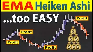 🔴 EMA-Heiken Ashi | This is The Trading Strategy The Top 5% Use (and it makes trading way too EASY!)