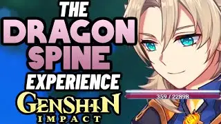 The Dragonspine Experience. Genshin Impact.