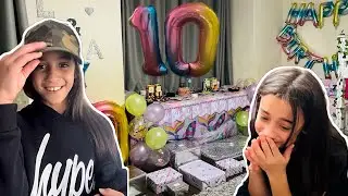 ALICIA’S 10TH BIRTHDAY MORNING OPENING PRESENTS| ** EMOTIONAL** APPLE  HAUL** | The Bowie Family