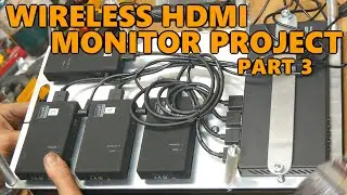 Wireless HDMI Monitor Project Part 3: Housing Parts and Assembling Field Monitors
