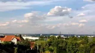 Облака в замедленной съемке