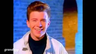 remastered version of rick roll + shooting stars