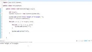 Java Programming Tutorial - 13 - Nested for loop