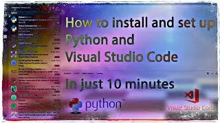 How to Setup python in visual studio code on windows 10 || vscode configuration for python