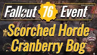 Fallout 76 Event: Scorched Horde - Cranberry Bog - Solo