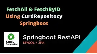 How to fetch data from MySQL without using SELECT in Springboot
