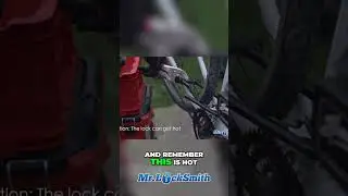 Safe and Easy Way to Cut a Bike Lock with a Cordless Grinder