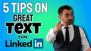 5 TIPS on GREAT TEXT POSTS on LINKEDIN
