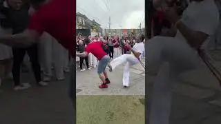 capoeira fight in the street