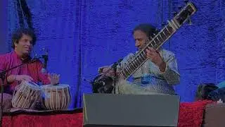 Ustad Shahid Parvez Khan - Calgary August 24 2024  Amit Kavthekar on Tabla