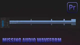 Premiere Pro Tutorial | How to Fix Missing Audio Waveform