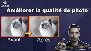Comment améliorer la qualité d'une photo pixelisée de 2 manières différentes ?