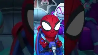 🌊 Onderwater Avonturen | Spidey en zijn Geweldige Vriendjes | Disney Junior BE #spidey #shorts