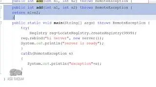 RMI Program using Netbeans | Client Server Program | How to run java RMI Program | Hindi Urdu