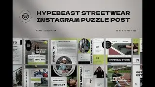 Download Hypebeast Minimalist Streetwear Instagram Puzzle Stock Graphics