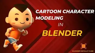 Cartoon Character modeling | Blender | #blender #tutorial