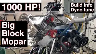 1000 horsepower naturally aspirated big block mopar!