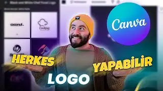 Canva ile 5 dk'da Logo Tasarlamak | Canva Dersleri 2024