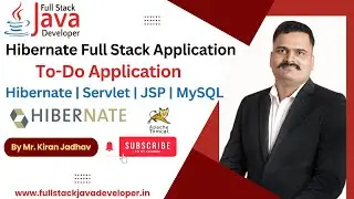 Hibernate Full Stack To-Do Application | Learn with Mr. Kiran Jadhav
