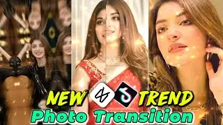 New Trending Song Photo Transition Tutorial | New Trend tiktok video Editing || capcut trend