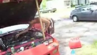 1990 Camaro RS 305 TBI smoking alot...