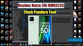 Realme Narzo 50i RMX3235 Flash Pandora Tool 