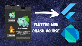 FLUTTER mini CRASH COURSE for beginners | Learn flutter by building a project