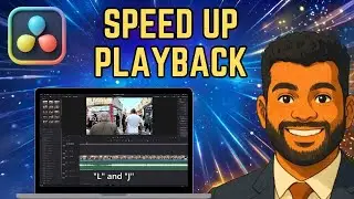 How to Change Playback Speed in DaVinci Resolve