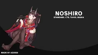 osu! skin showcase || Azur33 - Noshiro