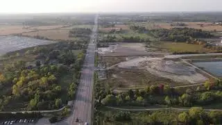 Free Video of Highway 6 from Drone in Flamborough Ontario Canada | 4K | Royalty Free Video