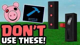 12 MOST COMMON Piggy Build Mode Mistakes!🐷⚠️