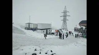 горы и гора "Эльбрус"