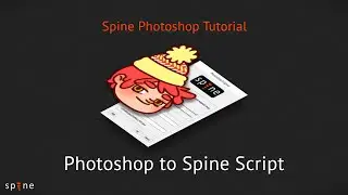 Spine Photoshop Tutorial - Photoshop To Spine Script