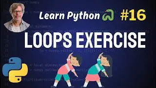 Python For & While Loop Exercises - Python Full Course 🐍 2024