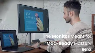 BenQ Mac-Ready DesignVue Monitors to make design work more convenient and flexible
