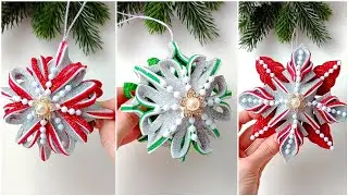 3 Ideas 🔥DIY Christmas tree toys 🎄Christmas Decorations 🎀Christmas Crafts