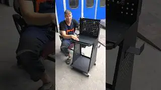 Тележка для пылесоса. #кузовнойремонт #окрасочноеоборудование #покраска