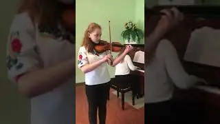Горничар Аліна_«Місяць на небі» українська народна пісня в обробці О.  Агапової