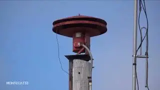 ACA Screamer S-5 Siren Test, Noon Blast, Key West, IA