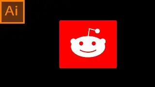 Design the Reddit Logo Illustrator Tutorial