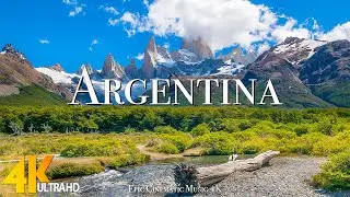 Argentina 4K Ultra HD • Stunning views, Majestic Andes Mountains and breathtaking Iguazu Falls